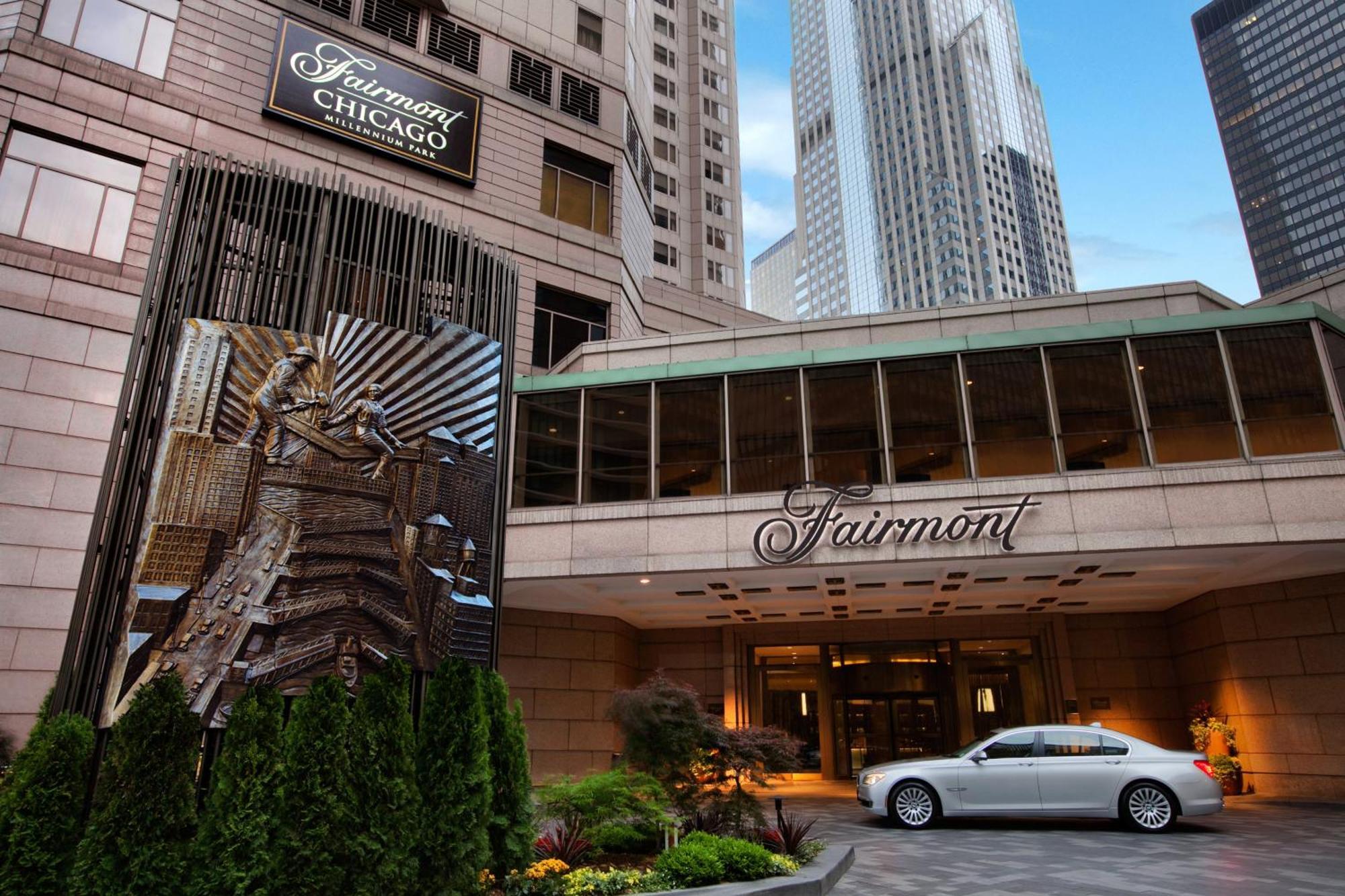 Hotel Fairmont Chicago Millennium Park Exterior foto